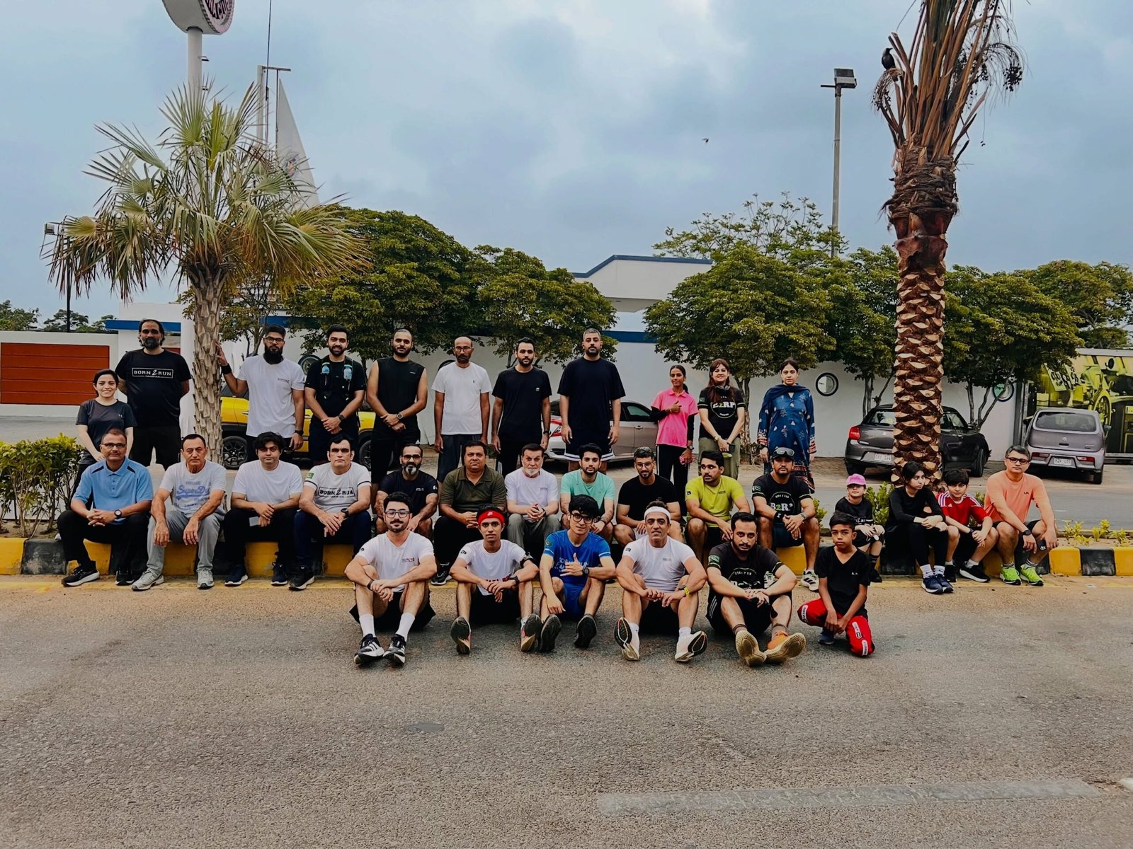 Born 2 Run Pakistan community after a morning run